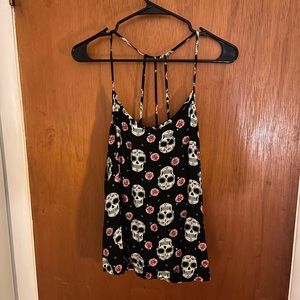 Sugar skull tank top